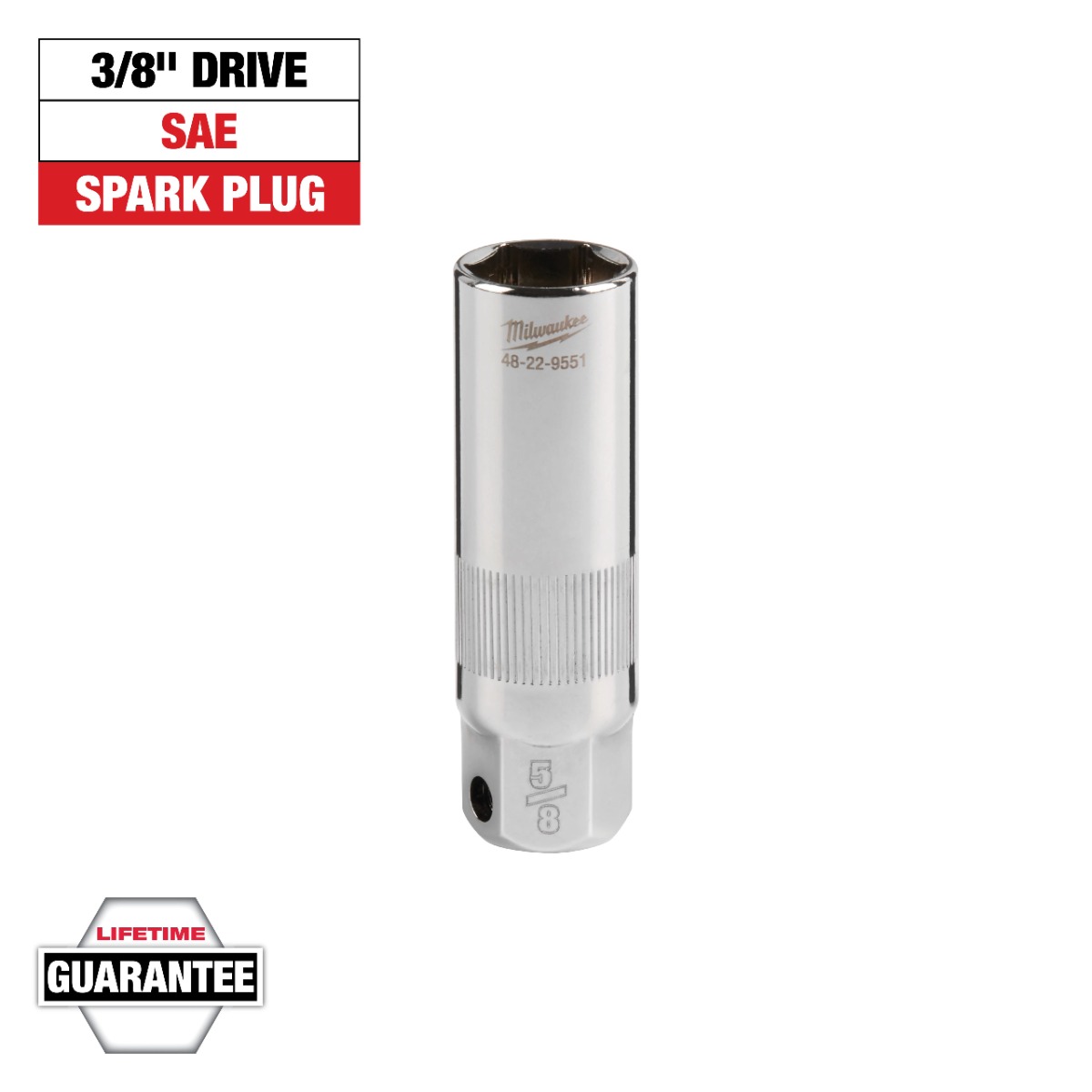 3/8" Drive 5/8" Spark Plug Socket