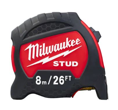 Milwaukee 48-22-9826 8M/26' Wide STUD Tape