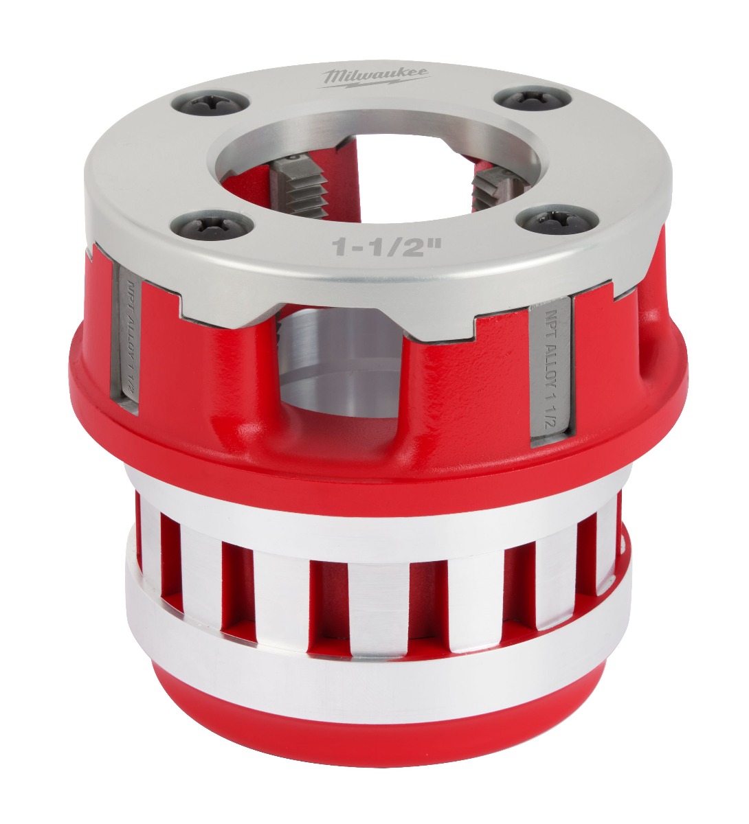 Milwaukee 1 1/2" ALLOY NPT Forged Aluminum Die Head