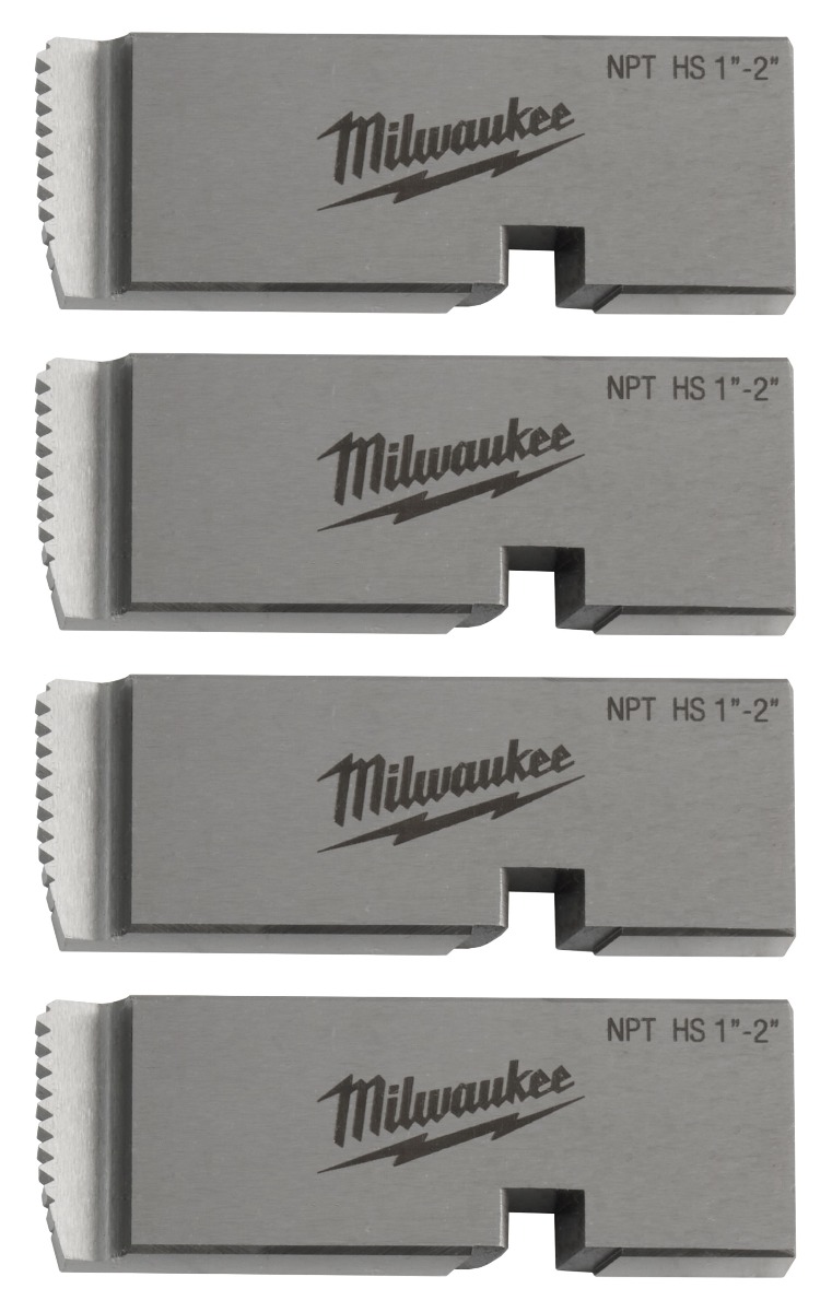 Milwaukee 1" - 2"  HIGH SPEED FOR STAINLESS NPT Universal Pipe Threading Dies