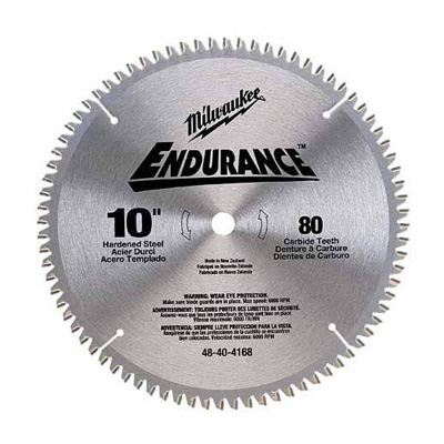 10" Aluminum Cutting Circular Saw Blade