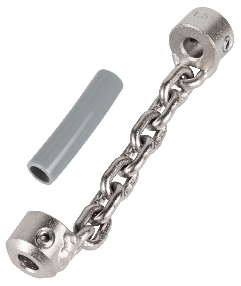 1-1/4" - 1-1/2" Standard Chain Knocker for 1/4" Chain Snake Cable