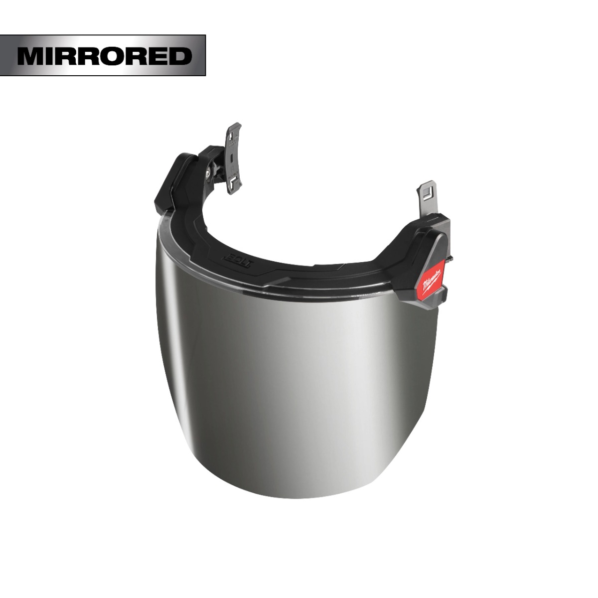 BOLT™ Full Face Shield - Mirrored Dual Coat Lens (Compatible with Milwaukee® BOLT™ Safety Helmets & BOLT™ Hard Hats)