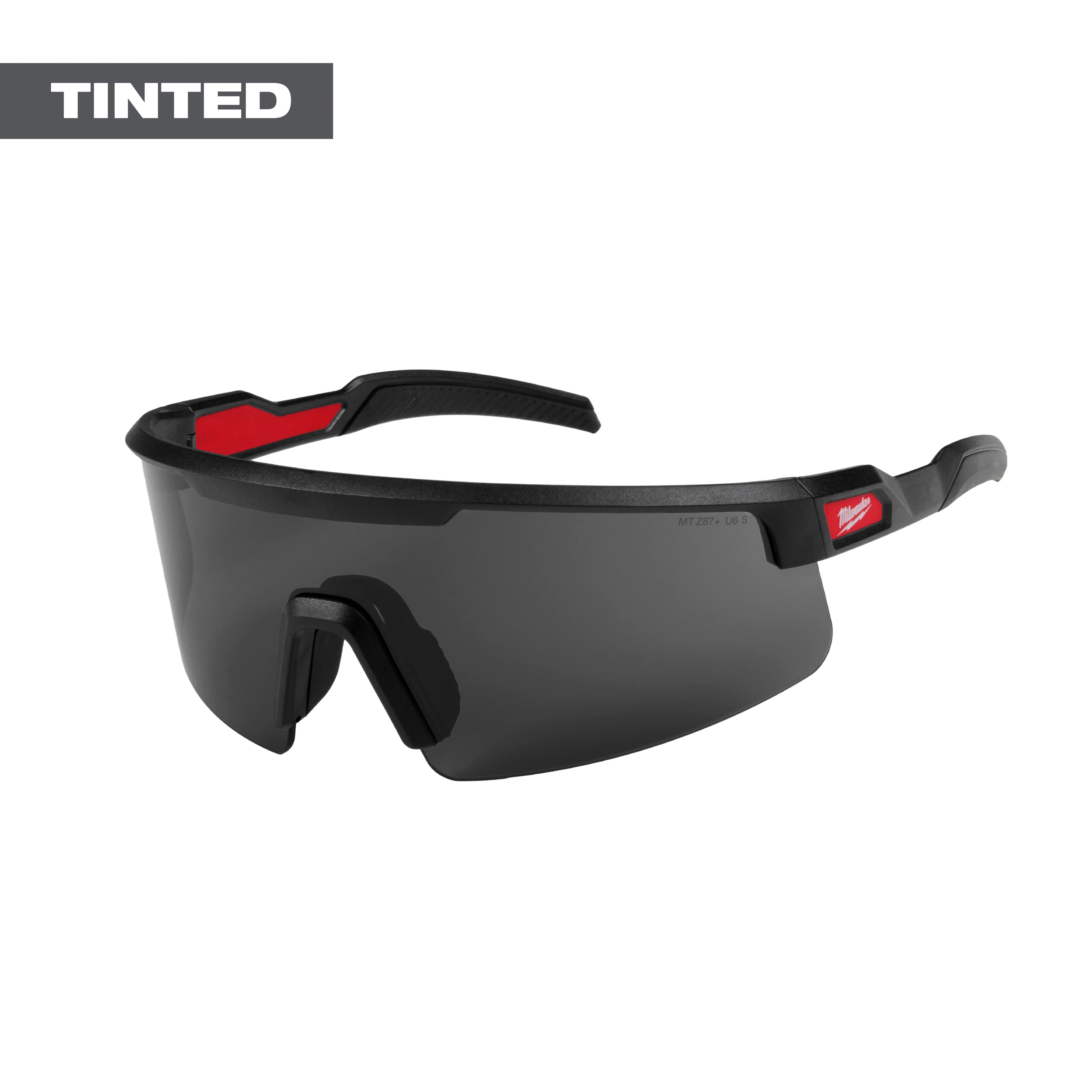 Wrap Around Safety Glasses - Tinted Anti-Scratch Lenses