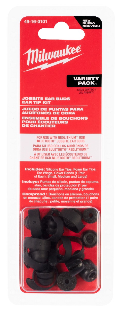 Jobsite Ear Buds Ear Tip Kit - Variety