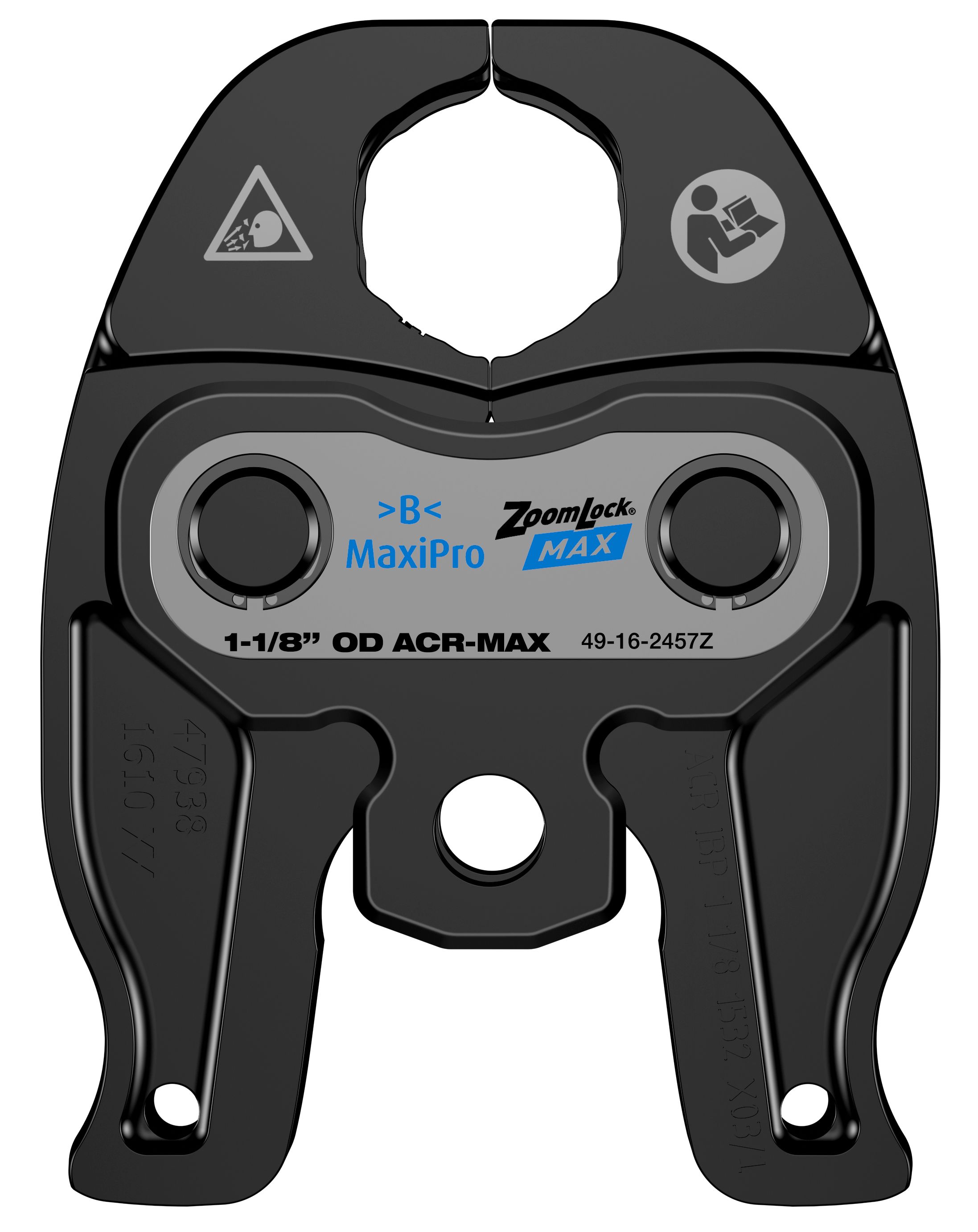 1-1/8" ZoomLock® MAX Press Jaw for M12™ FORCE LOGIC™ Press Tools