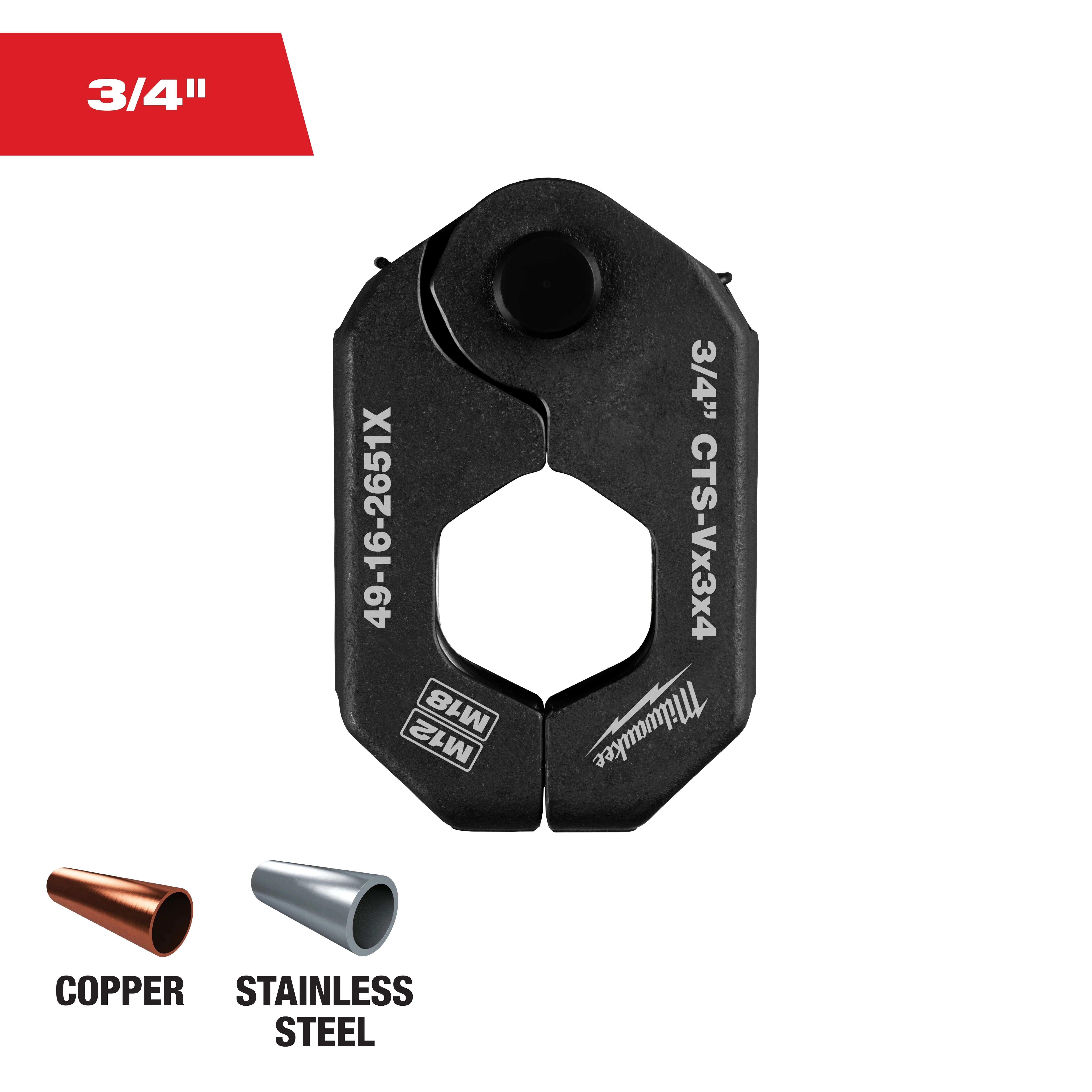 3/4" CTS-V Pivoting Press Ring for M18™ & M12™ FORCE LOGIC™ Press Tools