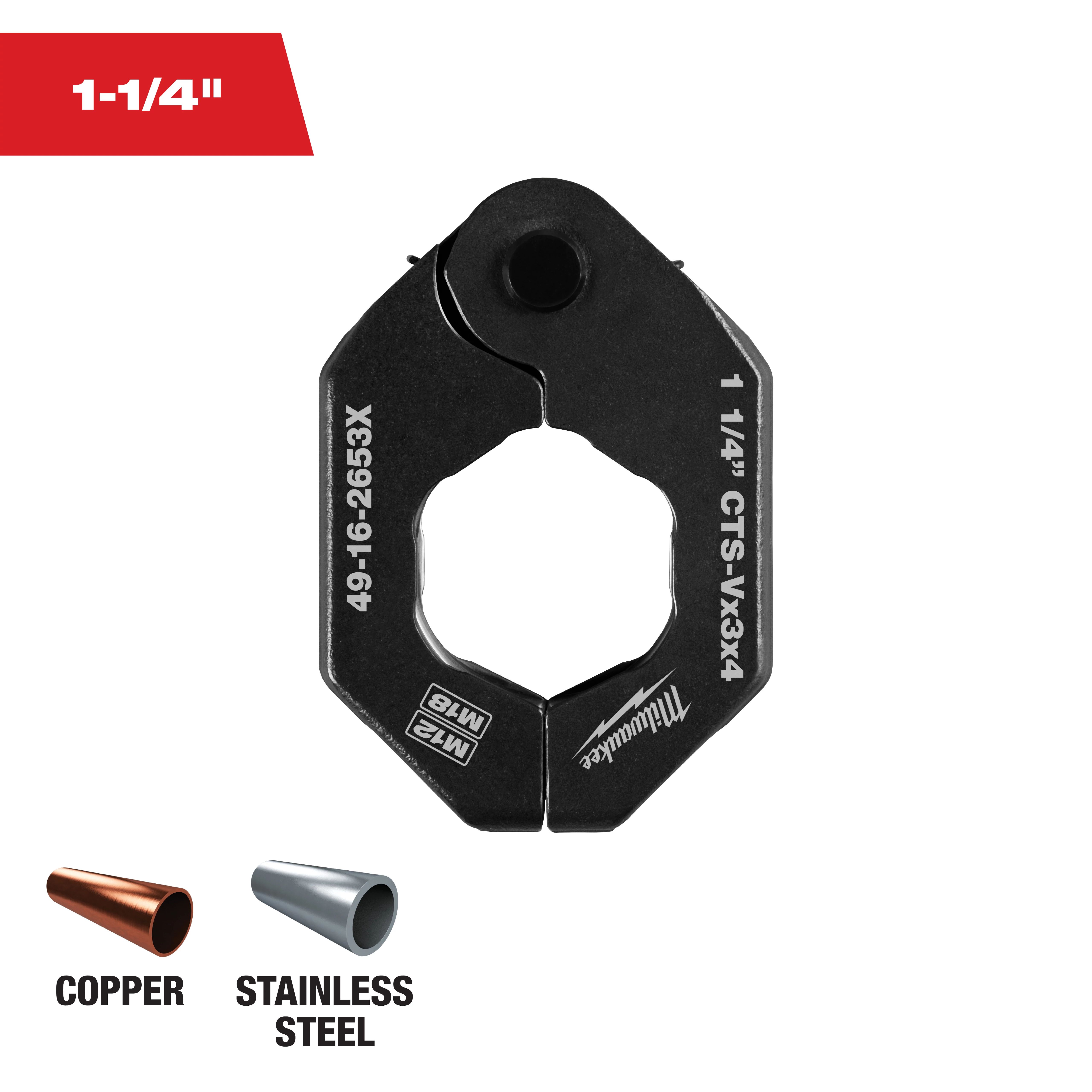 1-1/4" CTS-V Pivoting Press Ring for M18™ & M12™ FORCE LOGIC™ Press Tools