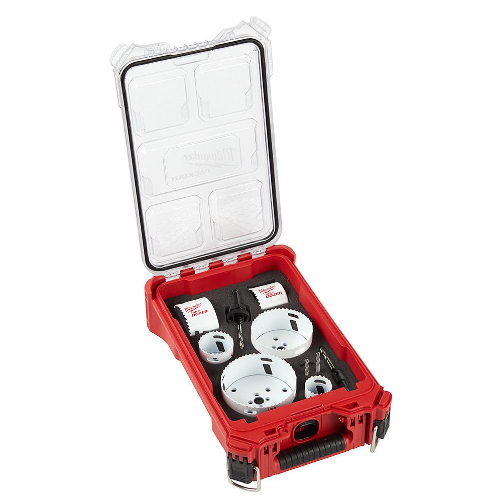 10-Piece HOLE DOZER Hole Saw Packout Organizer Kit