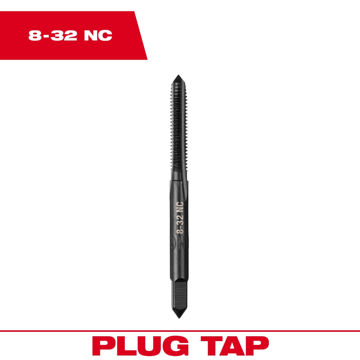 *Pre-Order*  8-32 NC Straight Flute Plug Tap