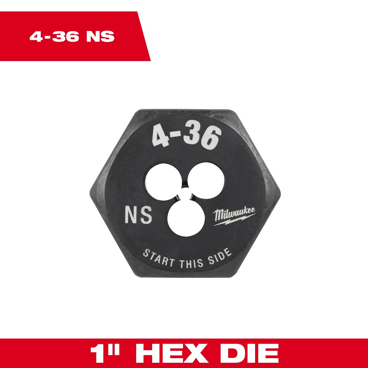 *Pre-Order*  4-36 NS 1-Inch Hex Threading Die