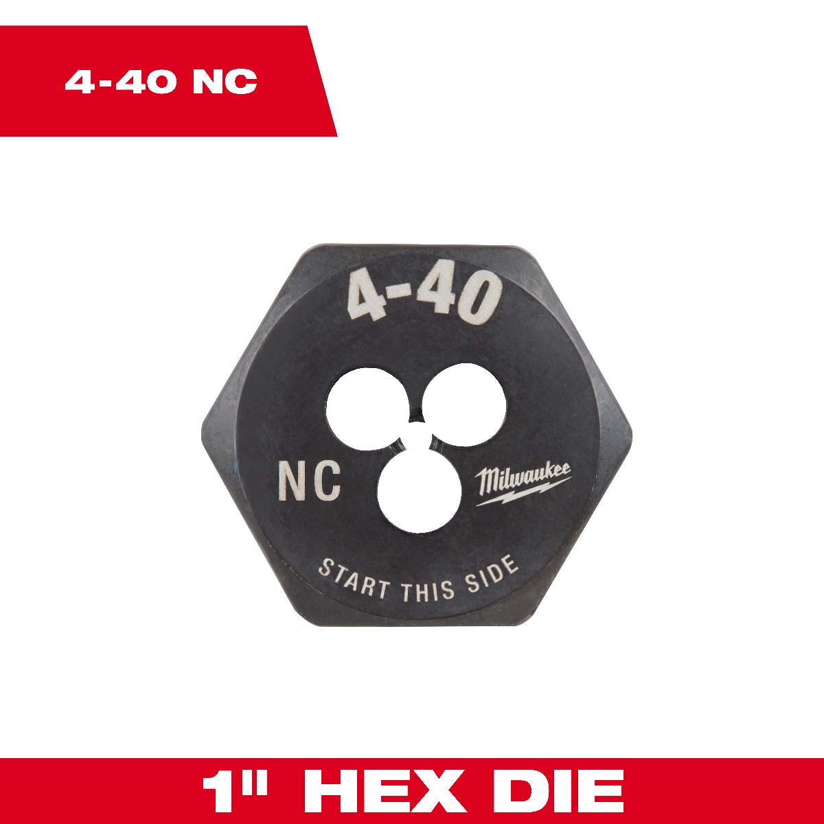 *Pre-Order*  4-40 NC 1-Inch Hex Threading Die