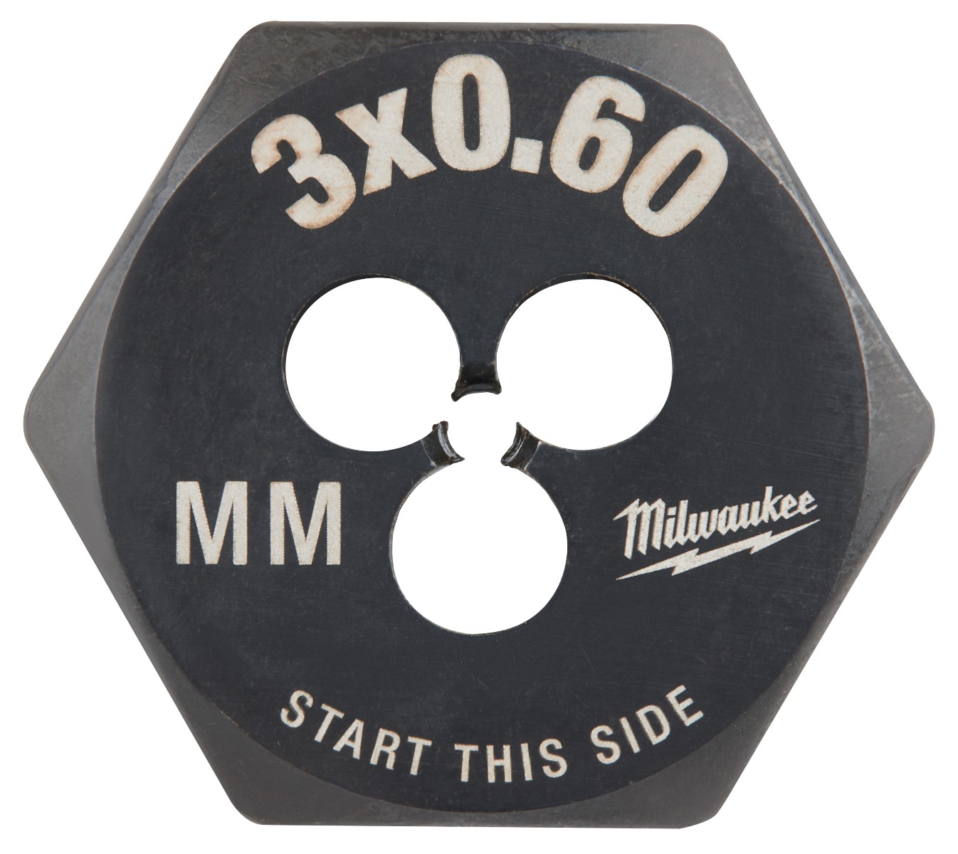 *Pre-Order*  M3-0.60 mm 1-Inch Hex Threading Die