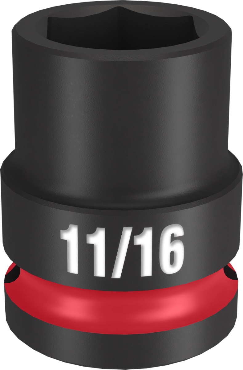 SHOCKWAVE Impact Duty™ 1/2" Drive 6 Point Sockets 11/16" - Standard - SAE
