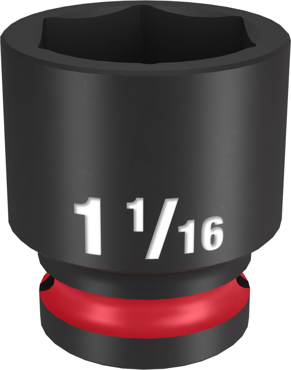 SHOCKWAVE Impact Duty™ 1/2" Drive 6 Point Sockets 1-1/16" - Standard - SAE