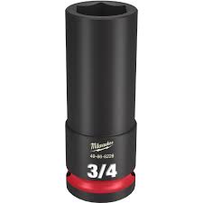 SHOCKWAVE Impact Duty™ 1/2" Drive 6 Point Sockets 3/4" - Deep - SAE