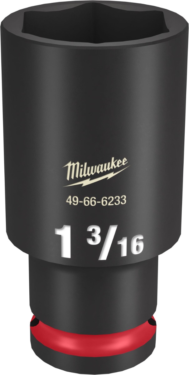 SHOCKWAVE Impact Duty™ 1/2" Drive 6 Point Sockets 1-3/16" - Deep - SAE