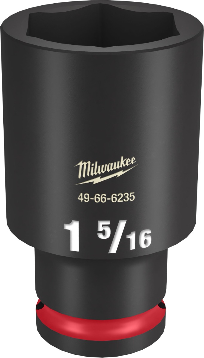 SHOCKWAVE Impact Duty™ 1/2" Drive 6 Point Sockets 1-5/16" - Deep - SAE