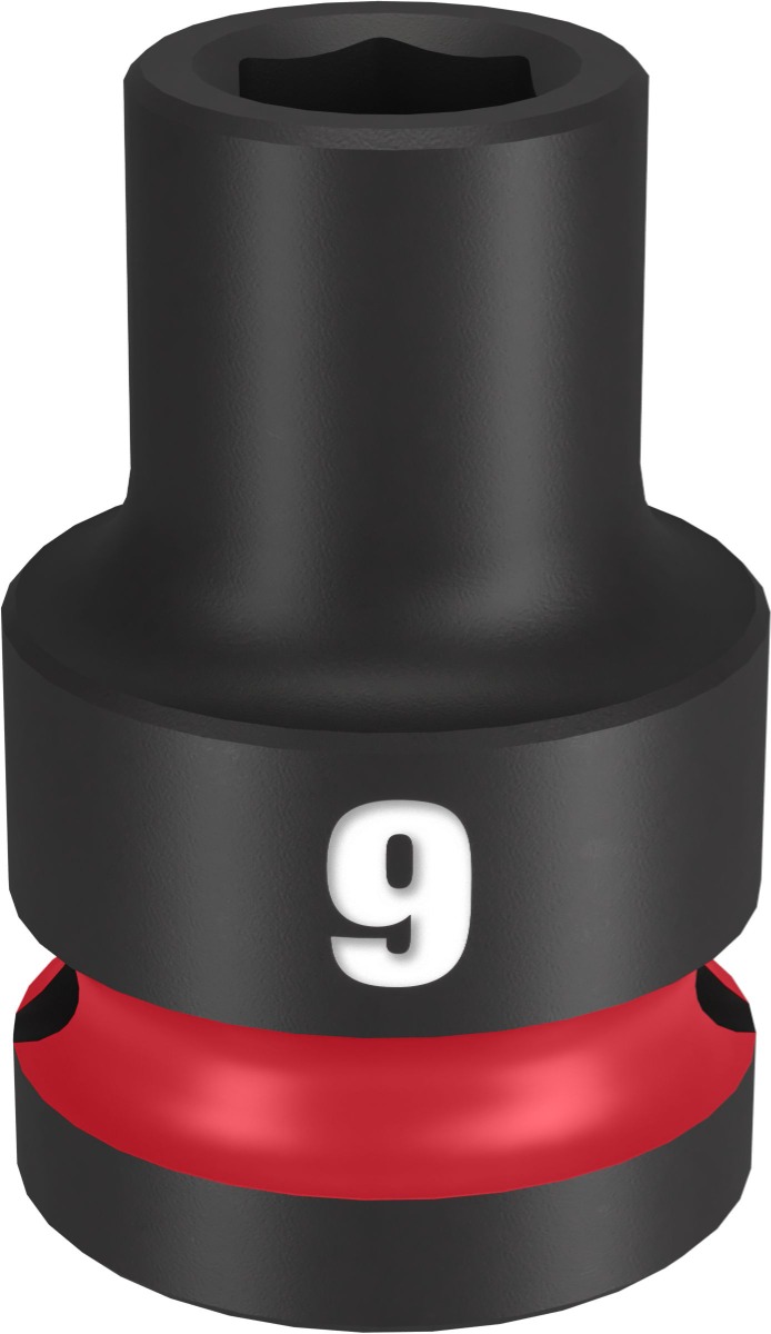 SHOCKWAVE Impact Duty™ 1/2" Drive 6 Point Sockets 9mm - Standard - Metric