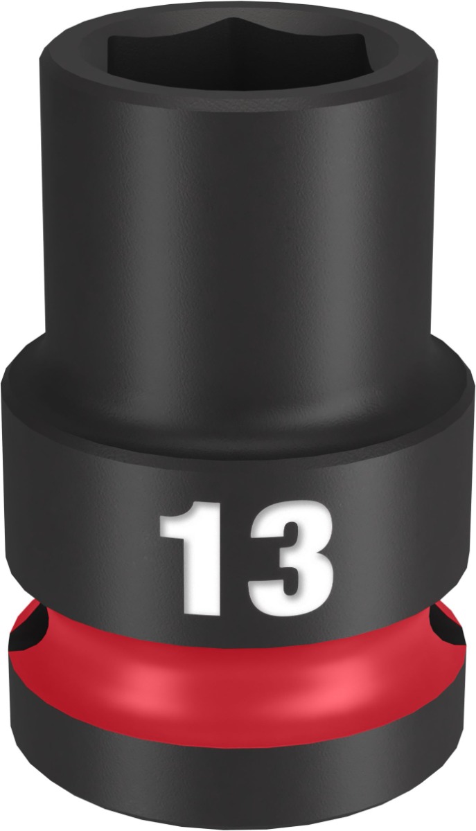 SHOCKWAVE Impact Duty™ 1/2" Drive 6 Point Sockets 13mm - Standard - Metric