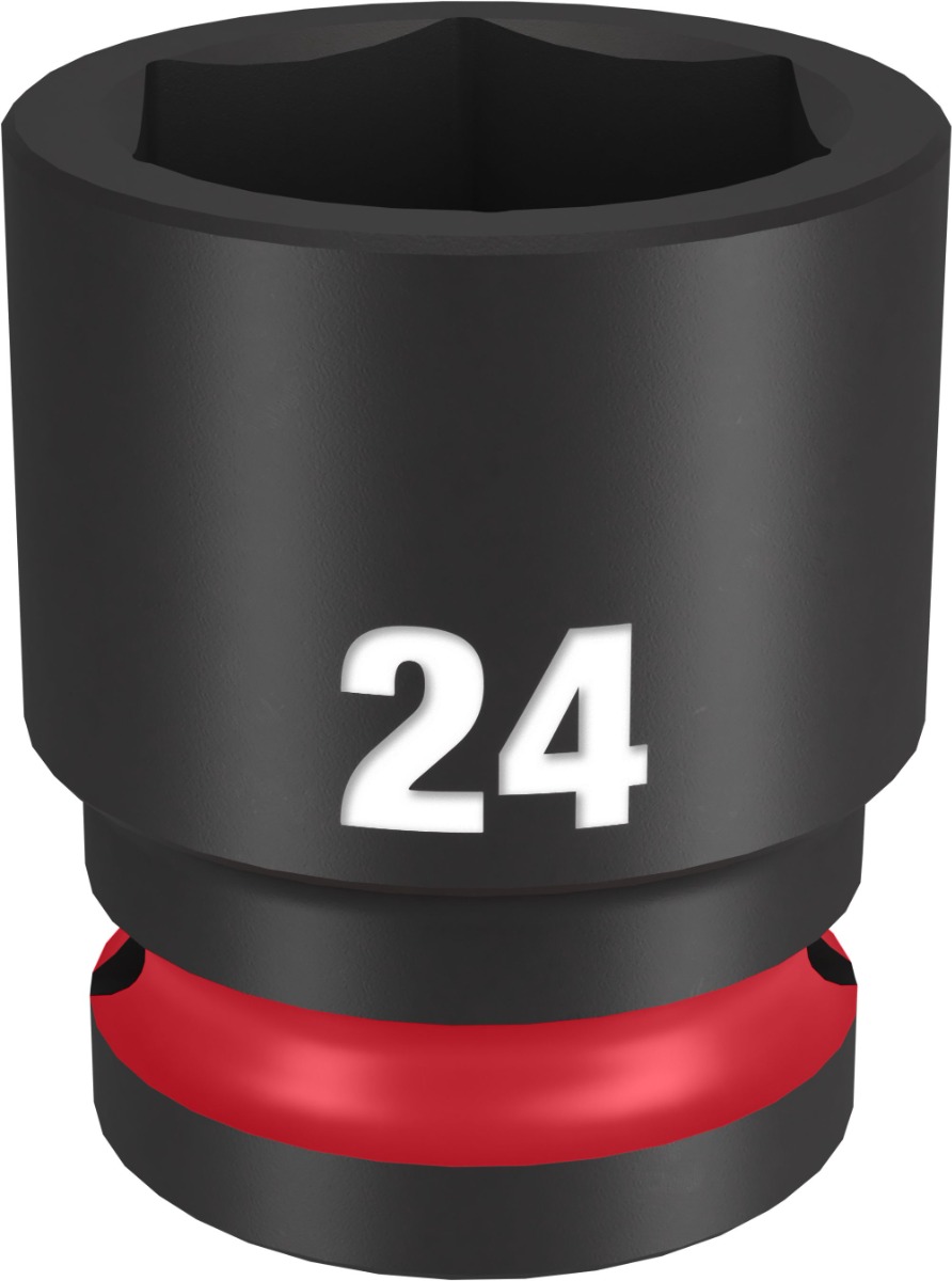 SHOCKWAVE Impact Duty™ 1/2" Drive 6 Point Sockets 24mm - Standard - Metric