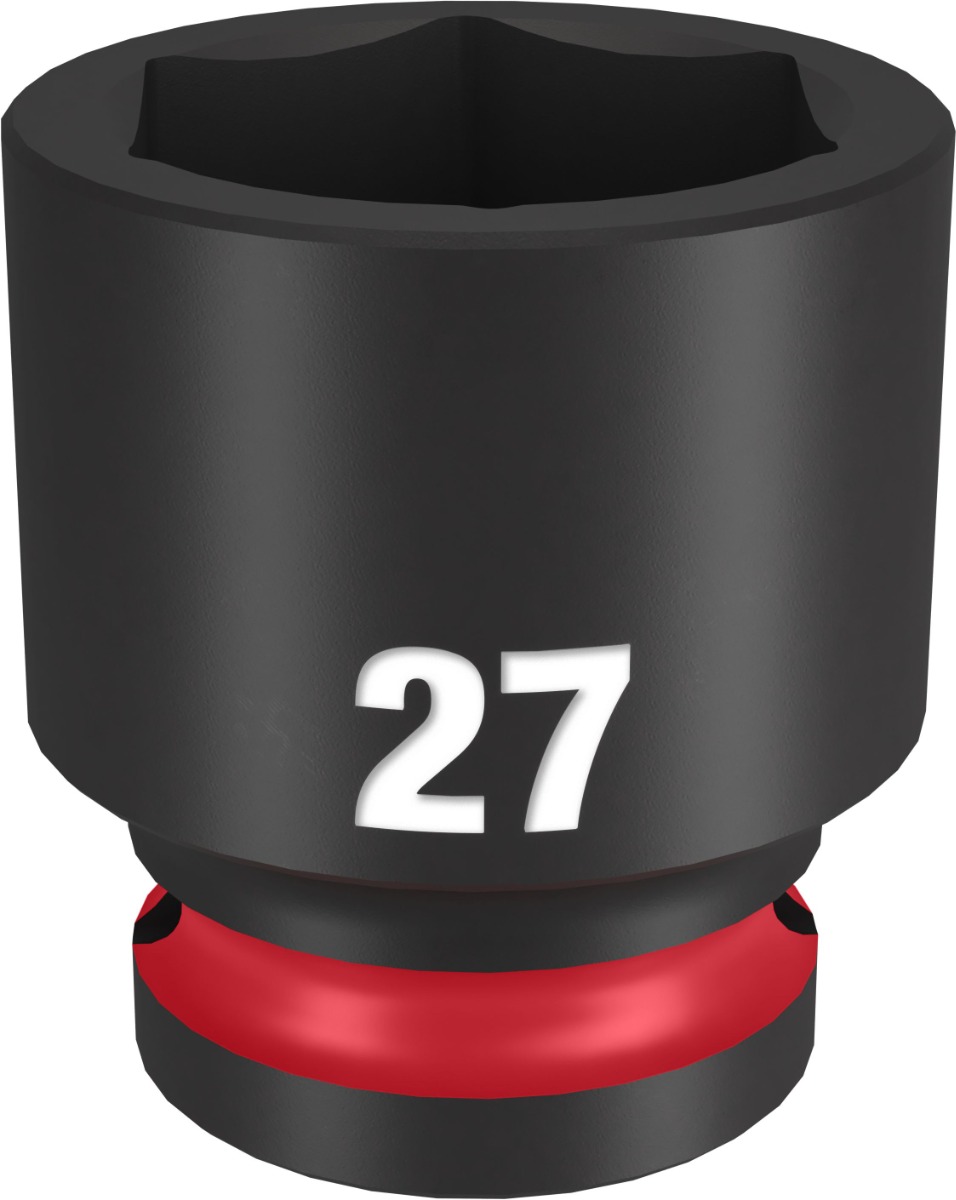 SHOCKWAVE Impact Duty™ 1/2" Drive 6 Point Sockets 27mm - Standard - Metric
