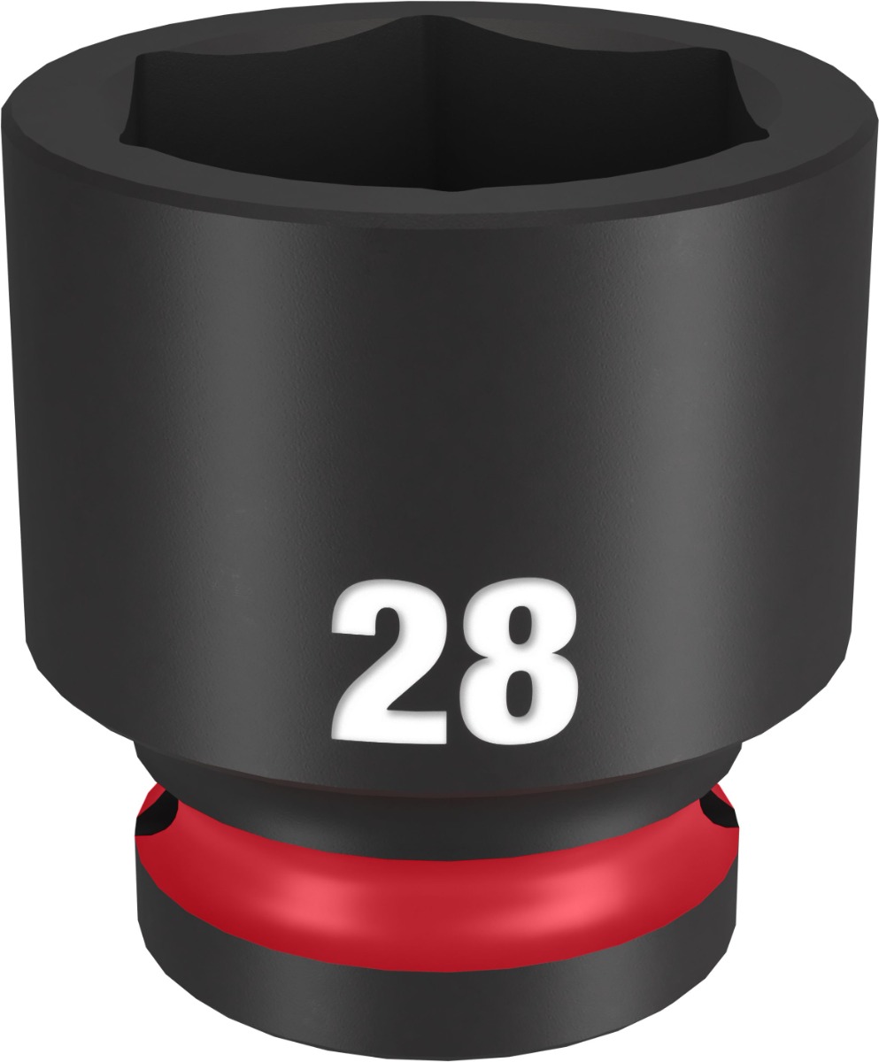 SHOCKWAVE Impact Duty™ 1/2" Drive 6 Point Sockets 28mm - Standard - Metric