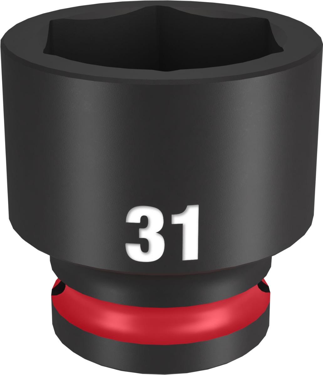 SHOCKWAVE Impact Duty™ 1/2" Drive 6 Point Sockets 31mm - Standard - Metric