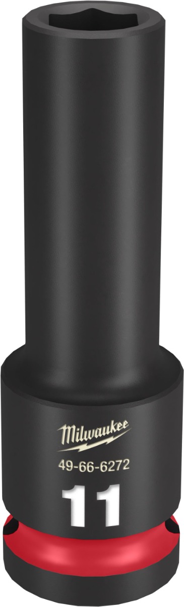 SHOCKWAVE Impact Duty™ 1/2" Drive 6 Point Sockets 11mm - Deep - Metric