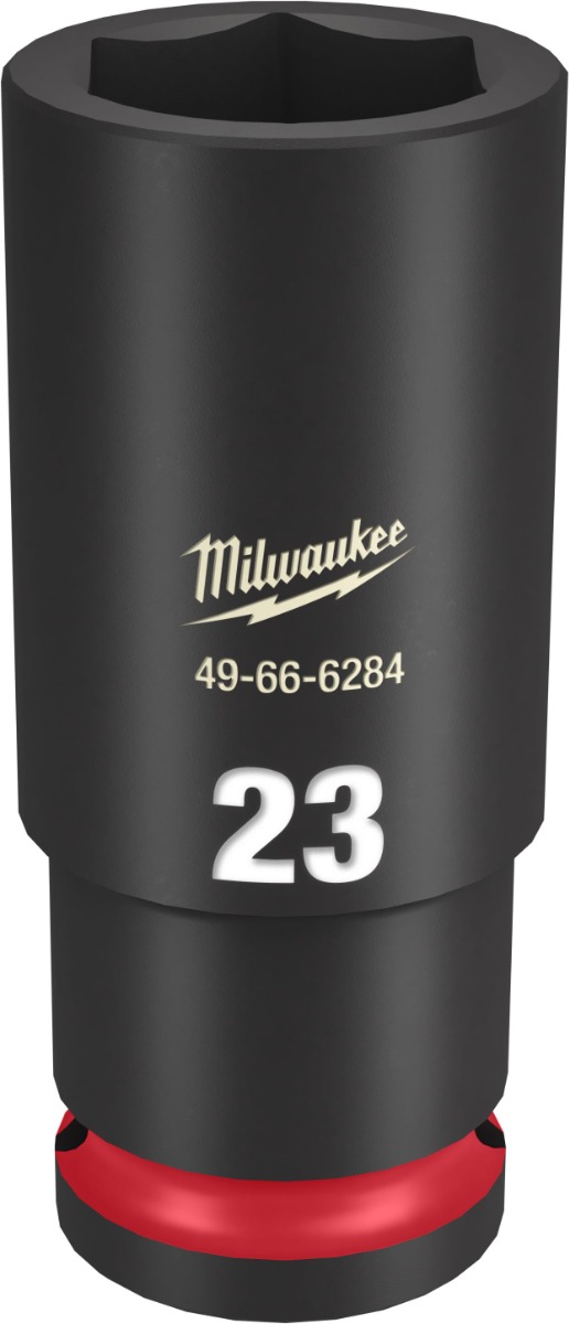 SHOCKWAVE Impact Duty™ 1/2" Drive 6 Point Sockets 23mm - Deep - Metric