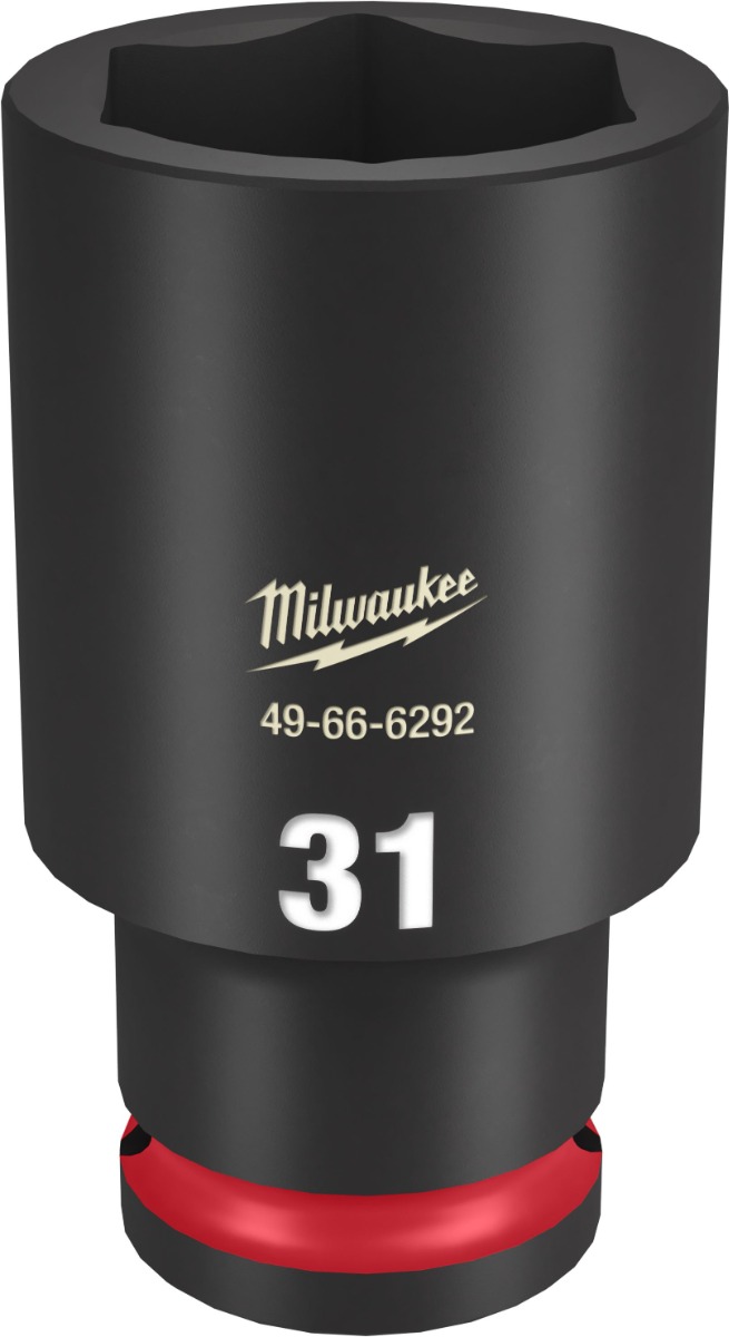 SHOCKWAVE Impact Duty™ 1/2" Drive 6 Point Sockets 31mm - Deep - Metric