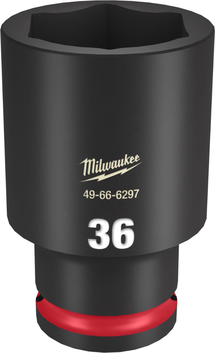 SHOCKWAVE Impact Duty™ 1/2" Drive 6 Point Sockets 36mm - Deep - Metric