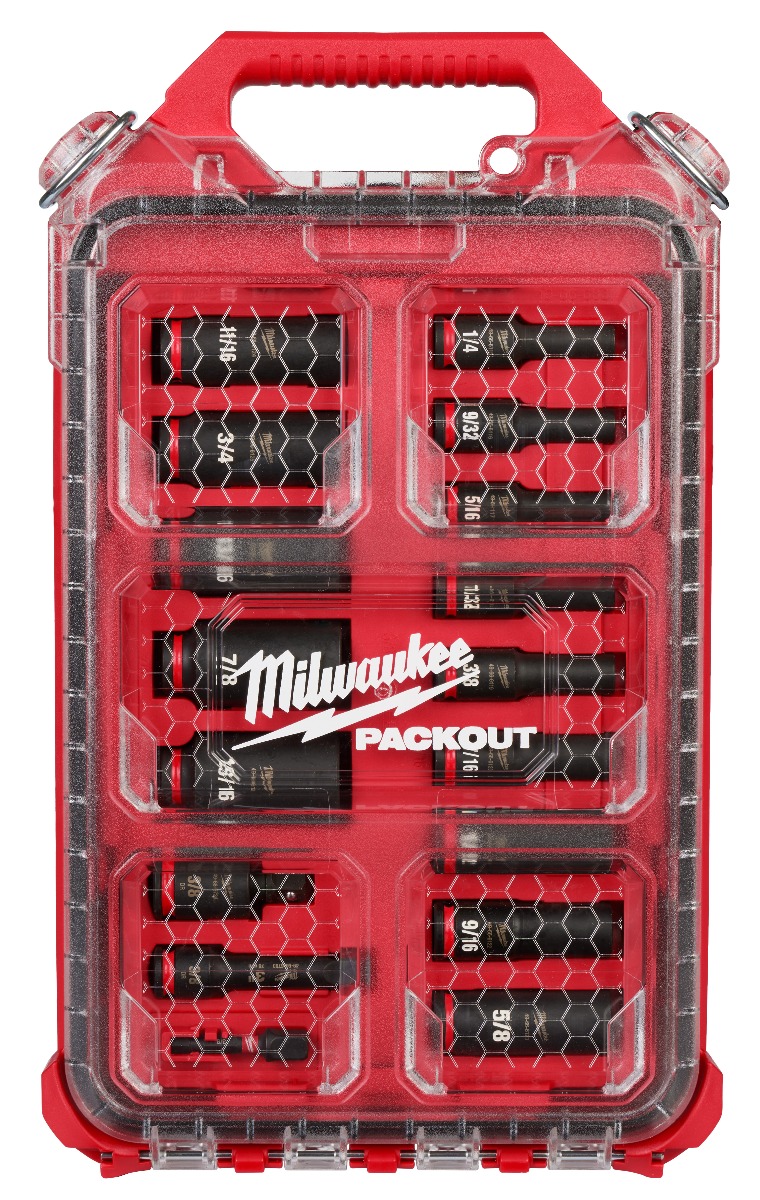 SHOCKWAVE Impact Duty™ Socket 3/8” Dr 17PC SAE PACKOUT Set