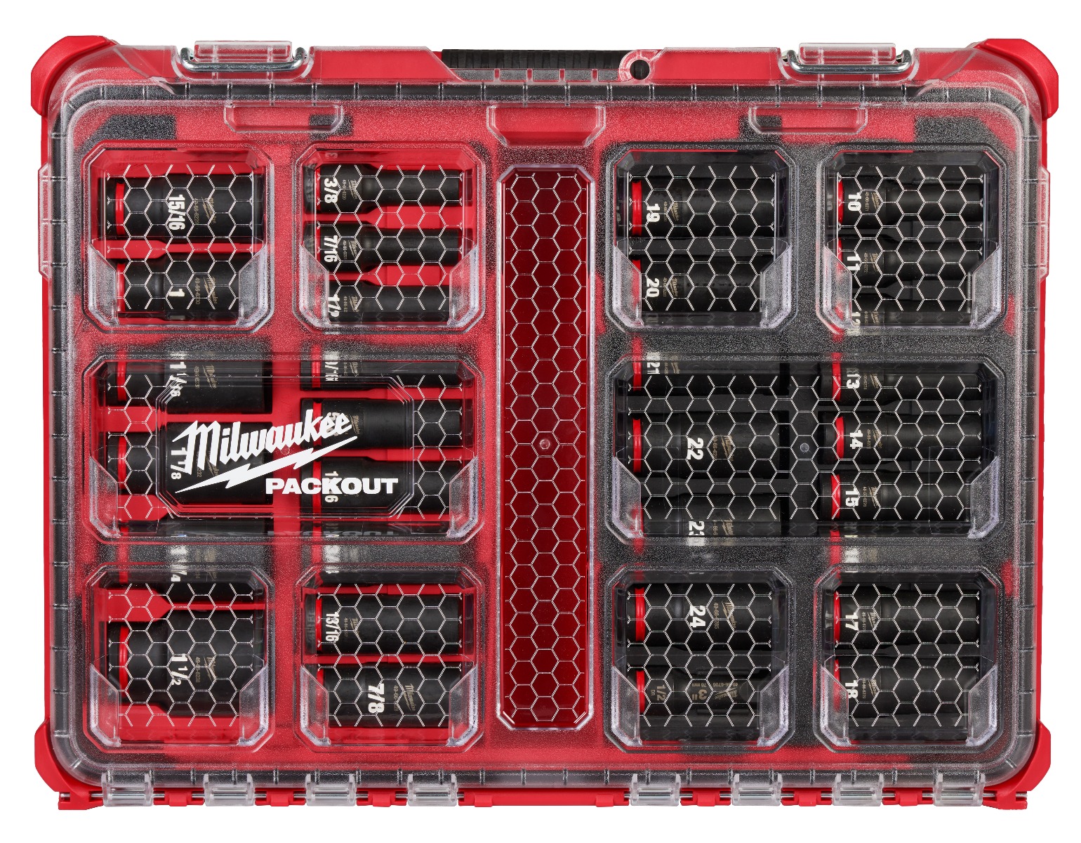 SHOCKWAVE Impact Duty™ Socket 1/2” Dr 31PC PACKOUT Set