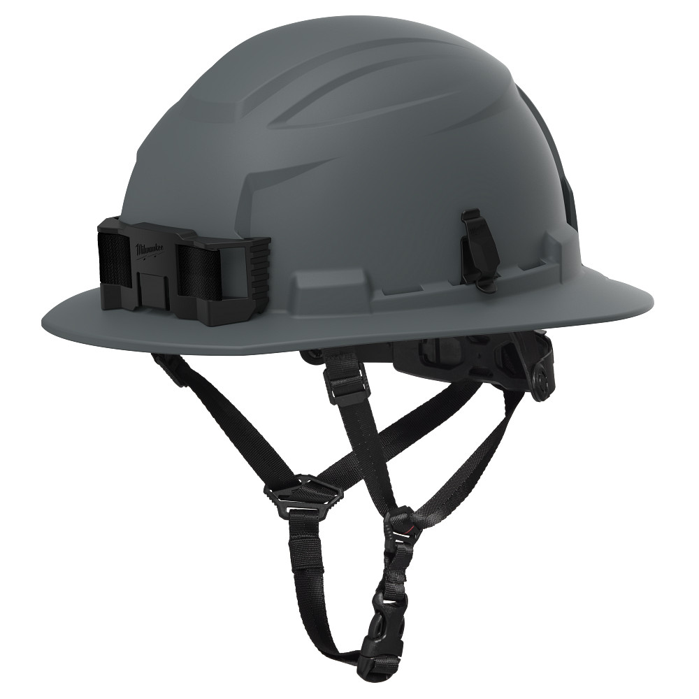 BOLT™ Gray Full Brim Safety Helmet – Type 2, Class E