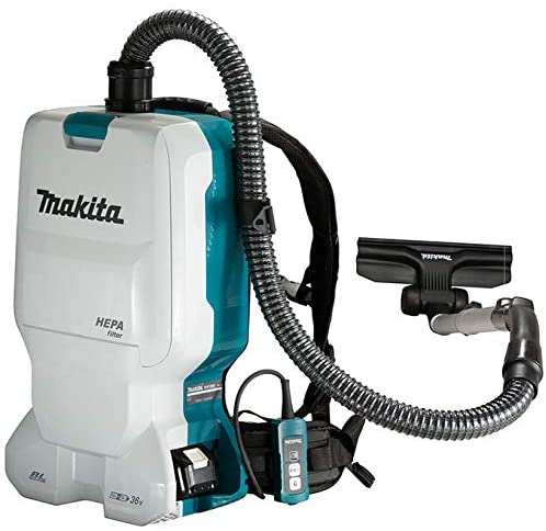 Makita DVC660PT2 18Vx2 LXT Brushless 6.0L Backpack Cleaner 5.0Ah Kit