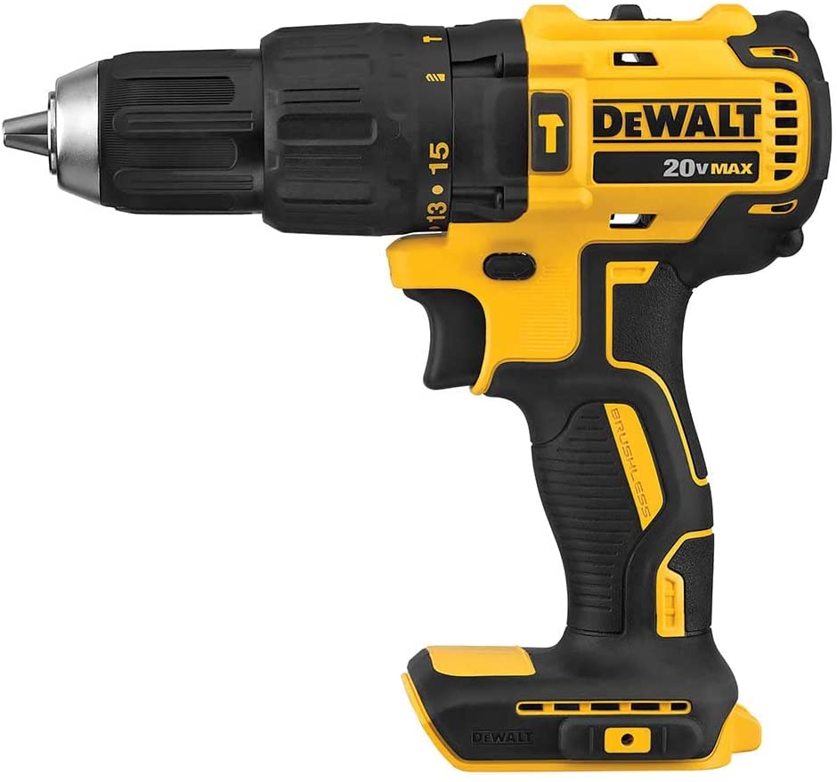DeWALT DCD778B 20V MAX Cordless Brushless Compact Hammer Drill - Bare Tool