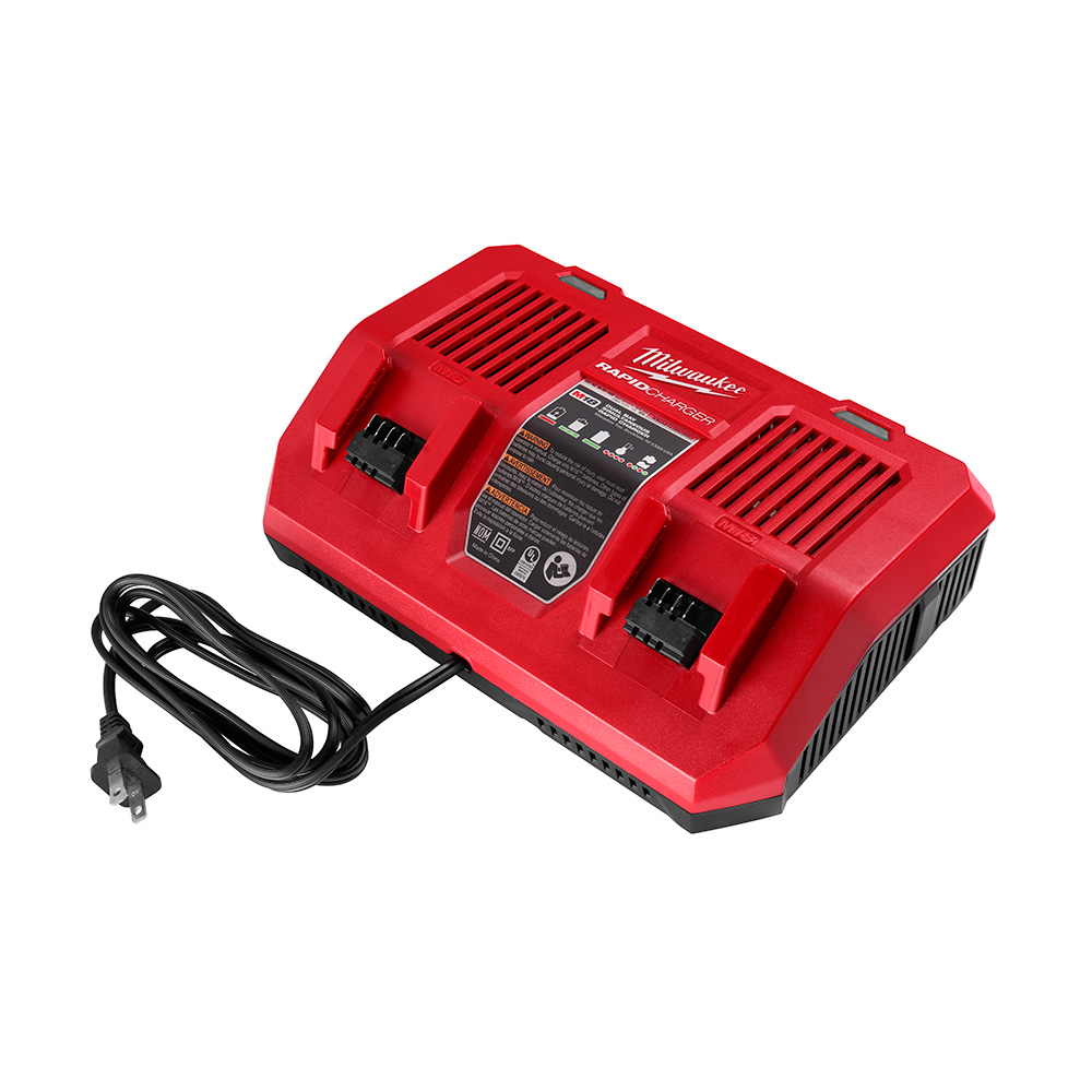 M18 18 Volt Lithium-Ion Dual Bay Simultaneous Rapid Charger