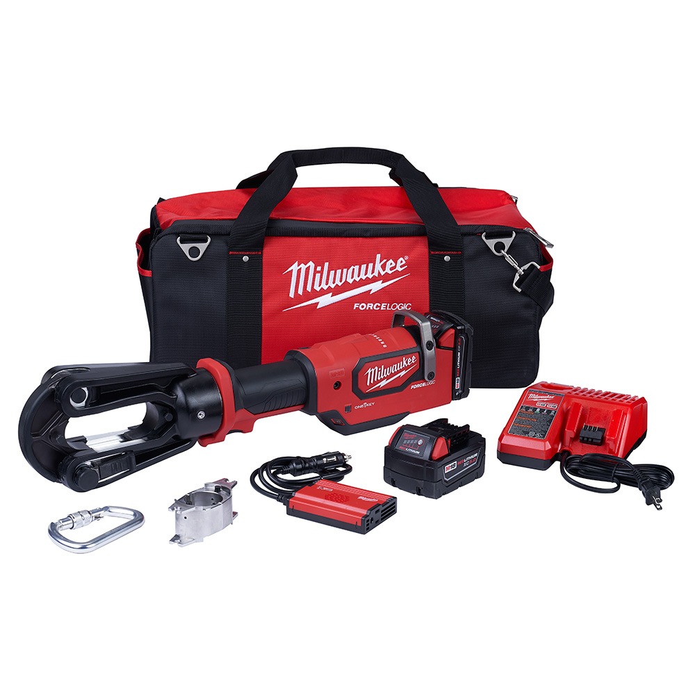 M18 18 Volt Lithium-Ion Cordless Force Logic 15T Crimper Kit