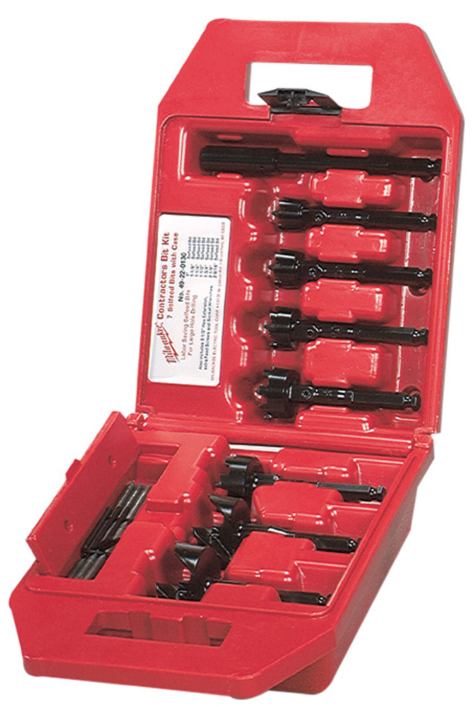 Contractor's Selfeed Bit Kit  - 7 Piece