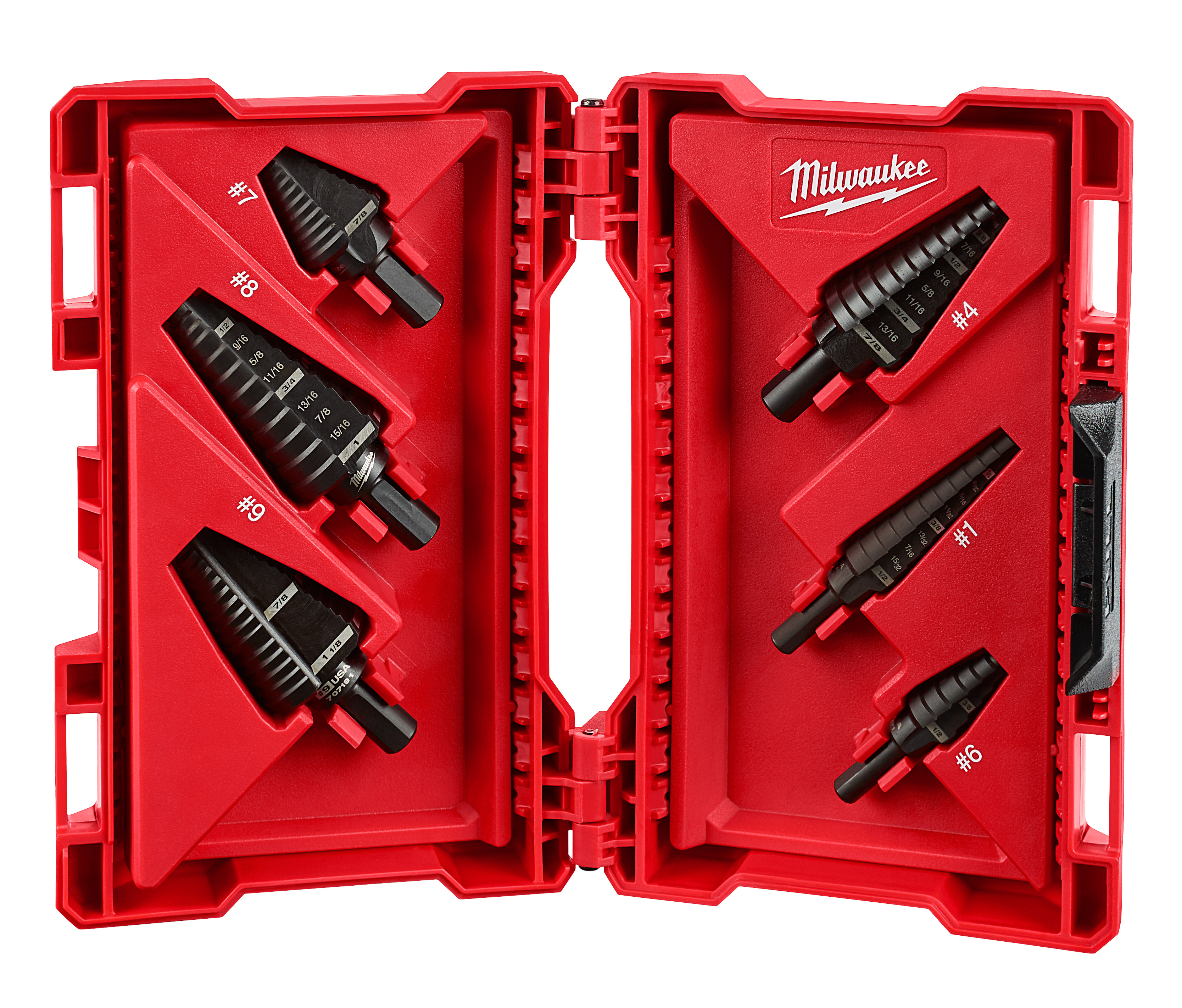 6-Piece Step Drill Bit Set