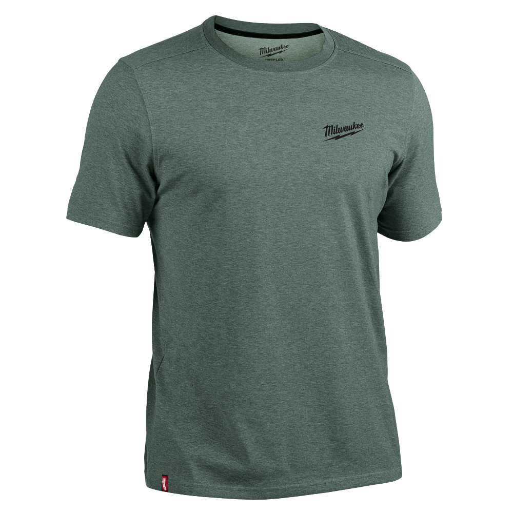 FREEFLEX™ Hybrid Work Tee - Short Sleeve - Dark Green - 3X-Large