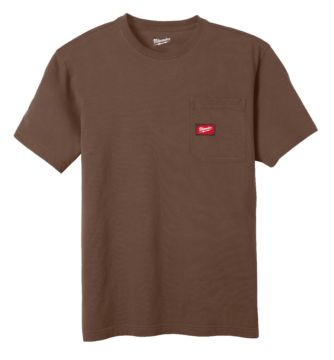 * Pre-Order* HEAVY DUTY POCKET T - SS BROWN