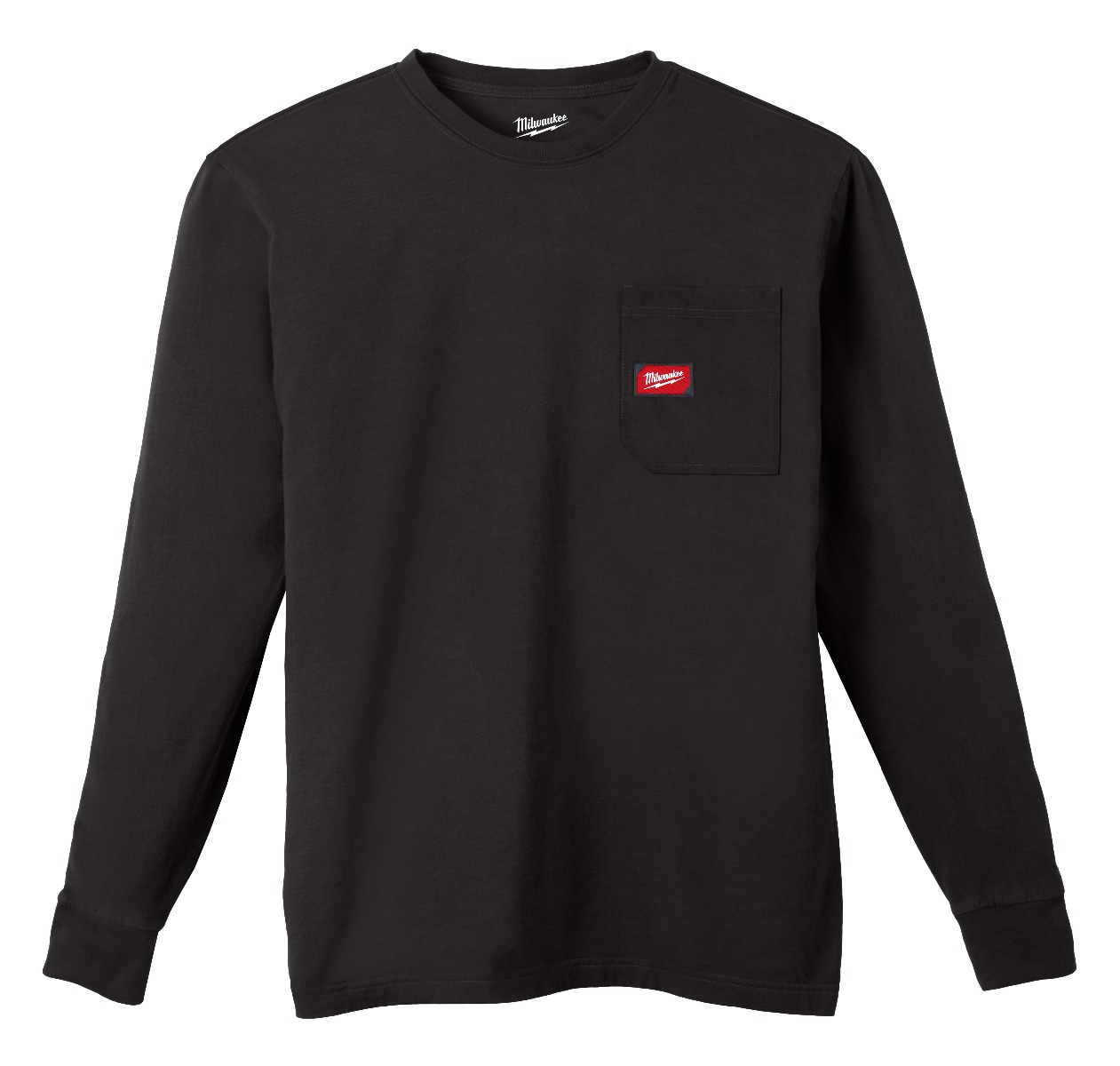 * Pre-Order* HEAVY DUTY POCKET T - LS BLACK