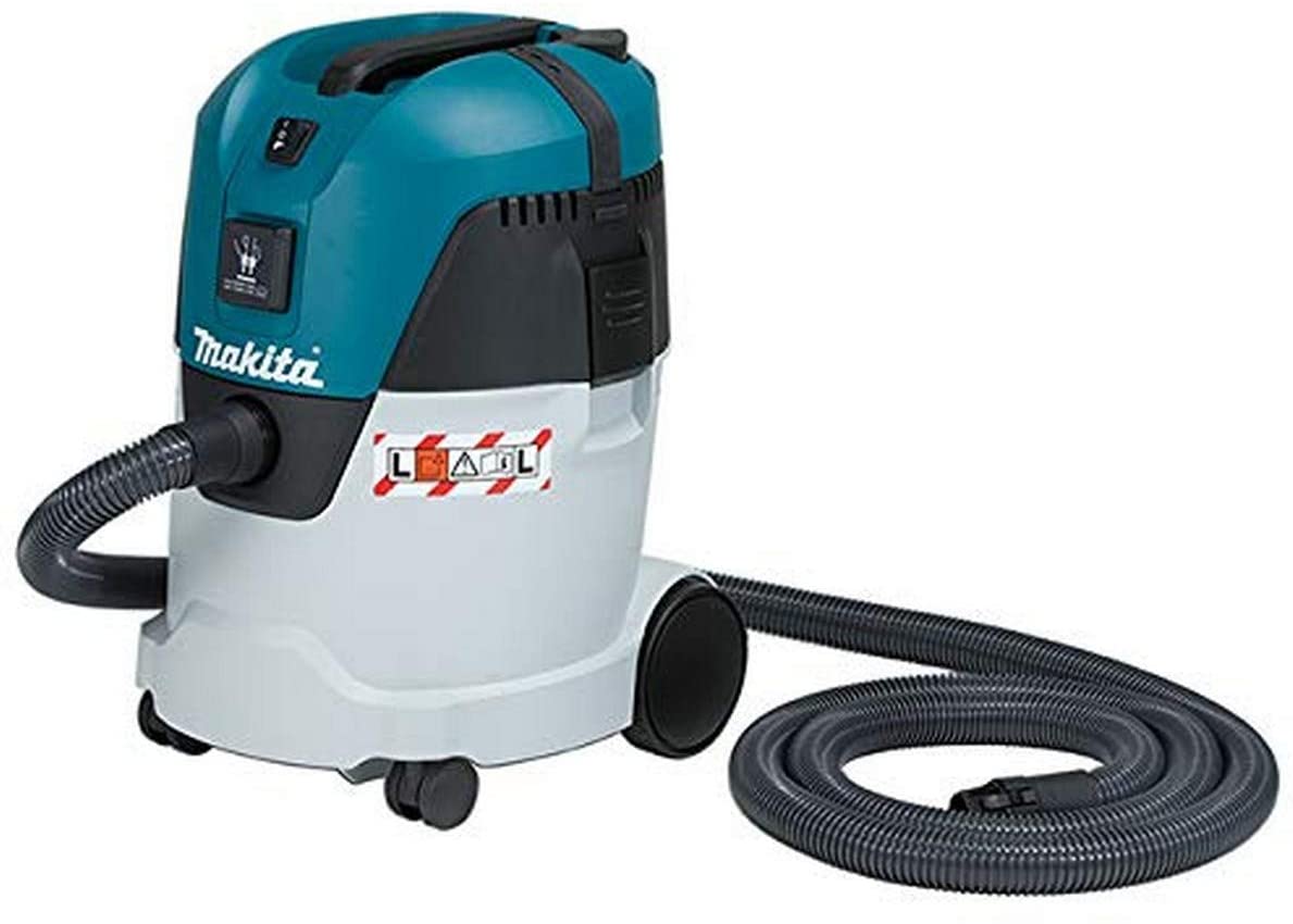 Makita VC2512L 25L Compact Push & Clean Wet/Dry Dust Extractor