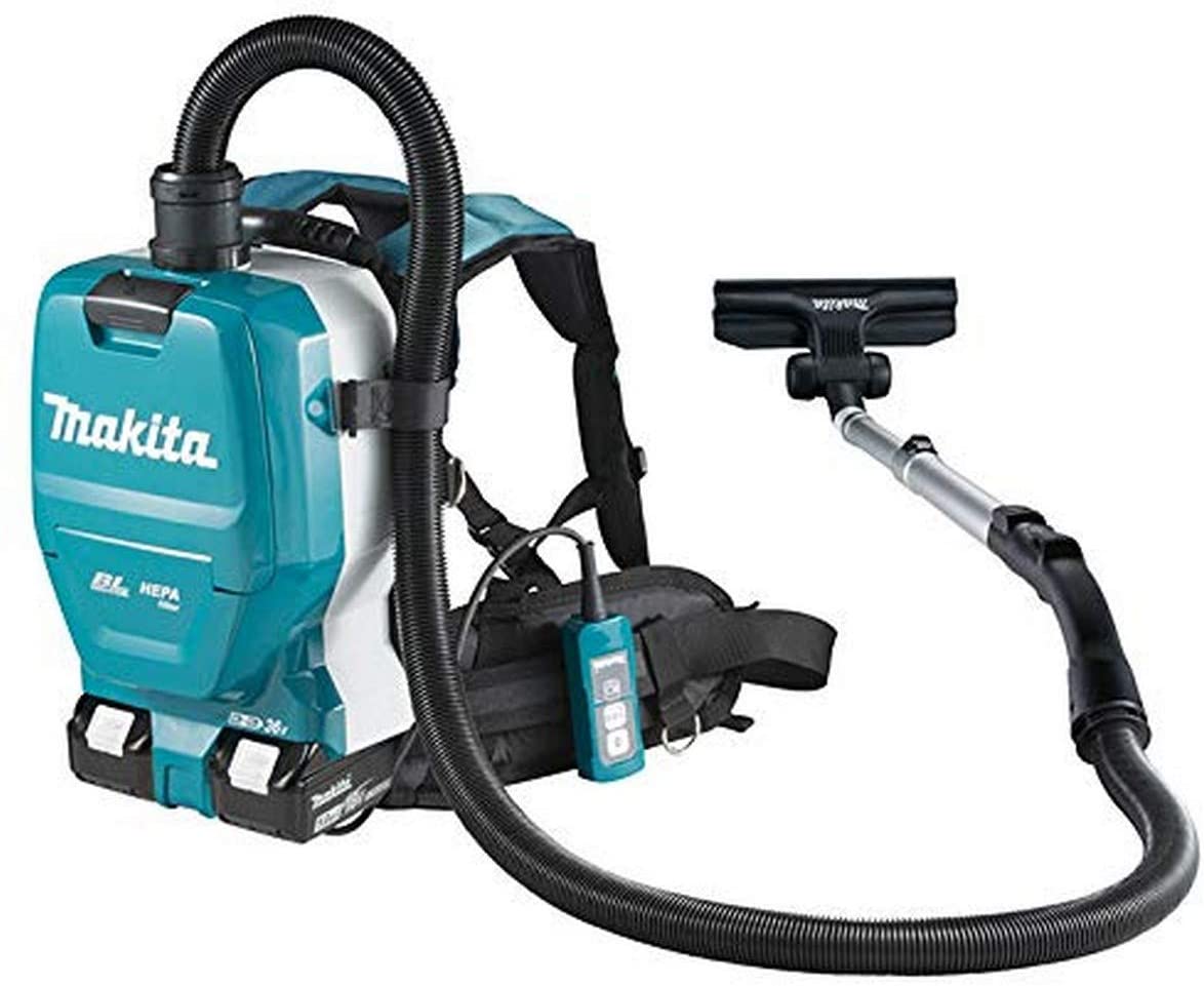 Makita DVC261TX11 18Vx2 LXT Brushless AWS Backpack Cleaner 5.0Ah Kit