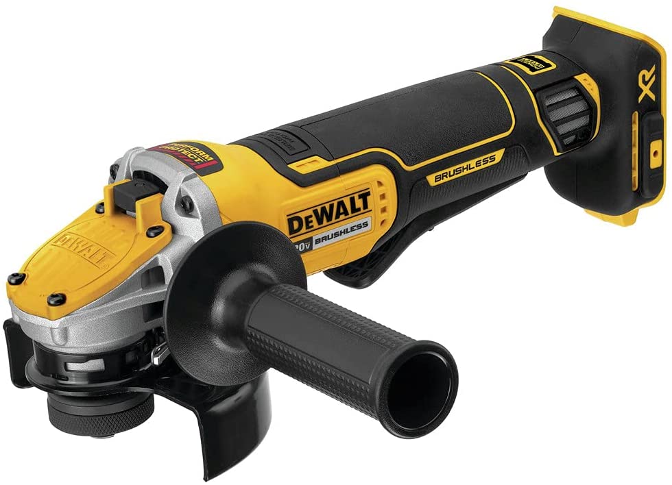 20V MAX* XR® 4-1/2 - 5 IN. BRUSHLESS CORDLESS SMALL ANGLE GRINDER WITH POWER DETECT™ TOOL TECHNOLOGY (TOOL ONLY)