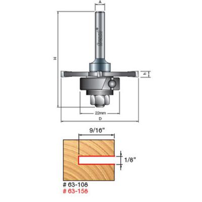 2-Inch Dia. Slotting Cutter Set