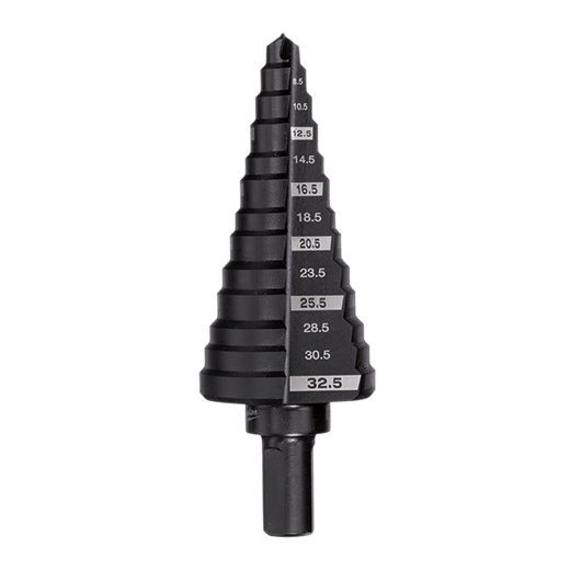 Step Drill Bits Metric - M6-M32 (32.5MM)