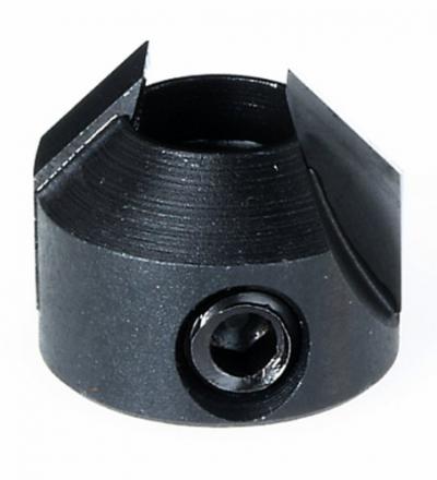 18-Millimeter Outside Diameter by 8-Millimeter Inside Diameter Left Turn Carbide Tipped Counter Sink for Spindle Boring 